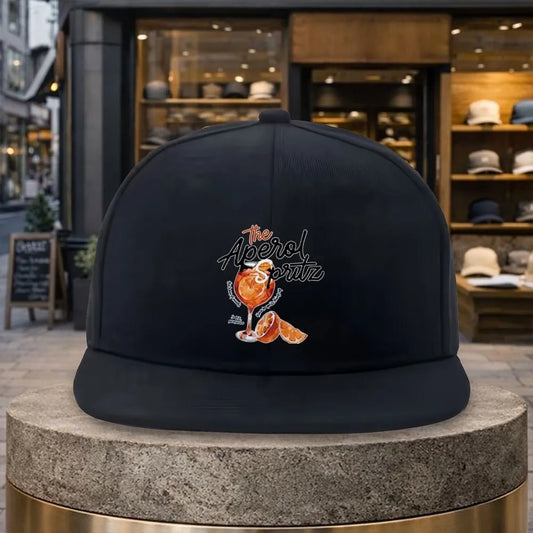 Aperol Spritz Cocktail Street Style Snapback Cap