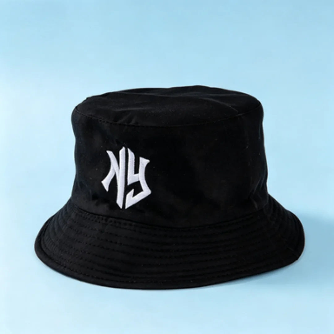 NY Embroidered Bucket Hat For Women Men Classic