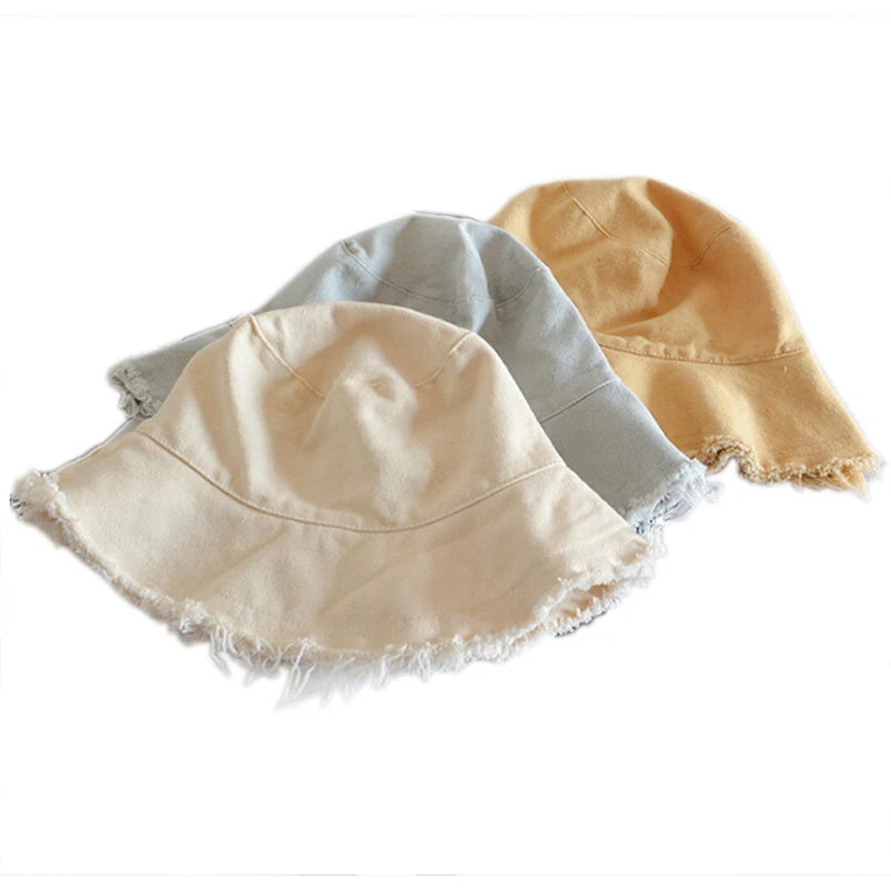 Fashion Women Cotton Bucket Hats