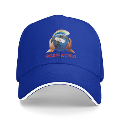 Heal The World Michael Jackson Signature Baseball Cap