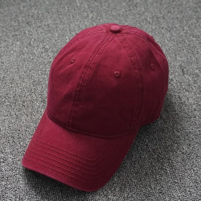 Oversize 100% Cotton Baseball Cap Large Snapback Hat For Big Heads Men Women Blank Sun Cap Adjustable Plain Dad Golf Cap Size 55-65cm