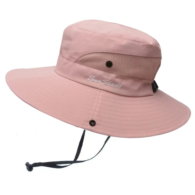 Waterproof UV Protection Wide Brim Fishing Bucket Hat