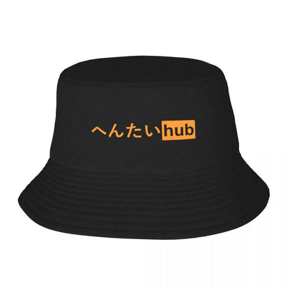 Hentais Hub Custom Graphic Summer Bucket Hat