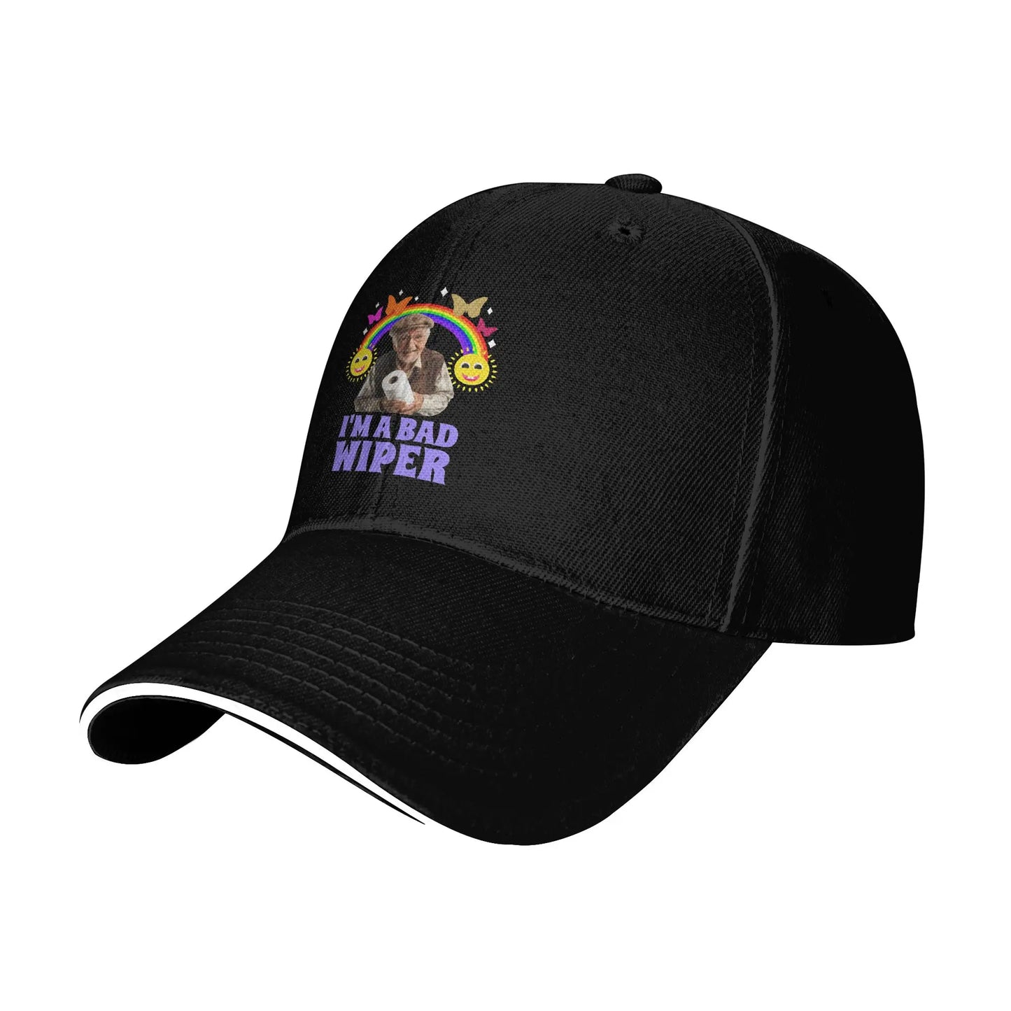 I Am A Bad Wiper Humor Baseball Cap