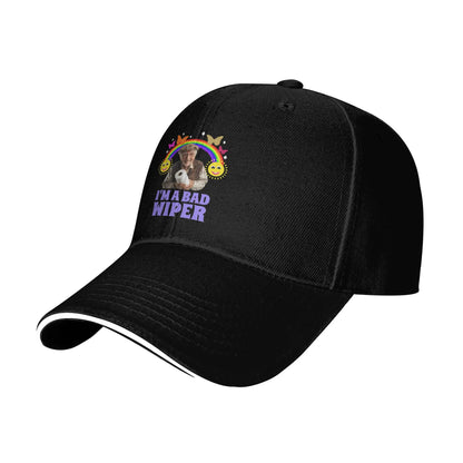 I Am A Bad Wiper Humor Baseball Cap