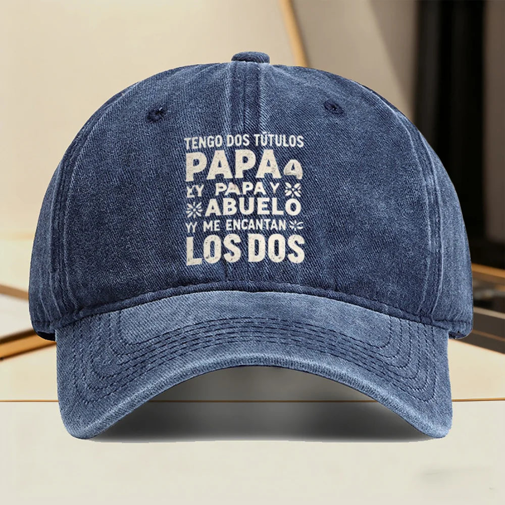 Retro Dad Grandpa Baseball Cap