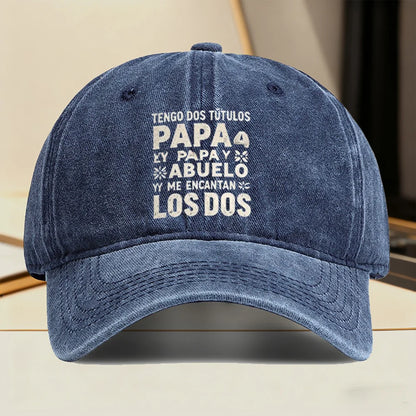 Retro Dad Grandpa Baseball Cap