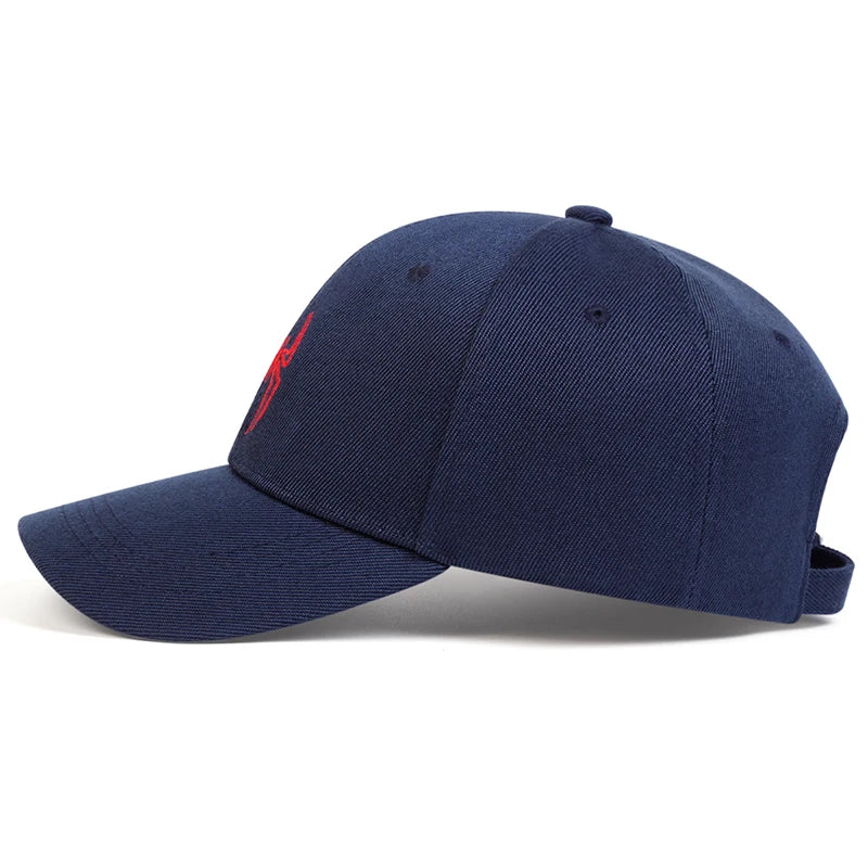 Spider Embroidered Baseball Cap