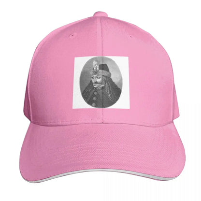 Vlad The Impaler Black And White Portrait Baseball Cap