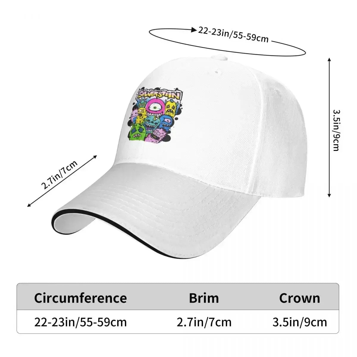 Silverstein Monsters Father's Day Baseball Cap