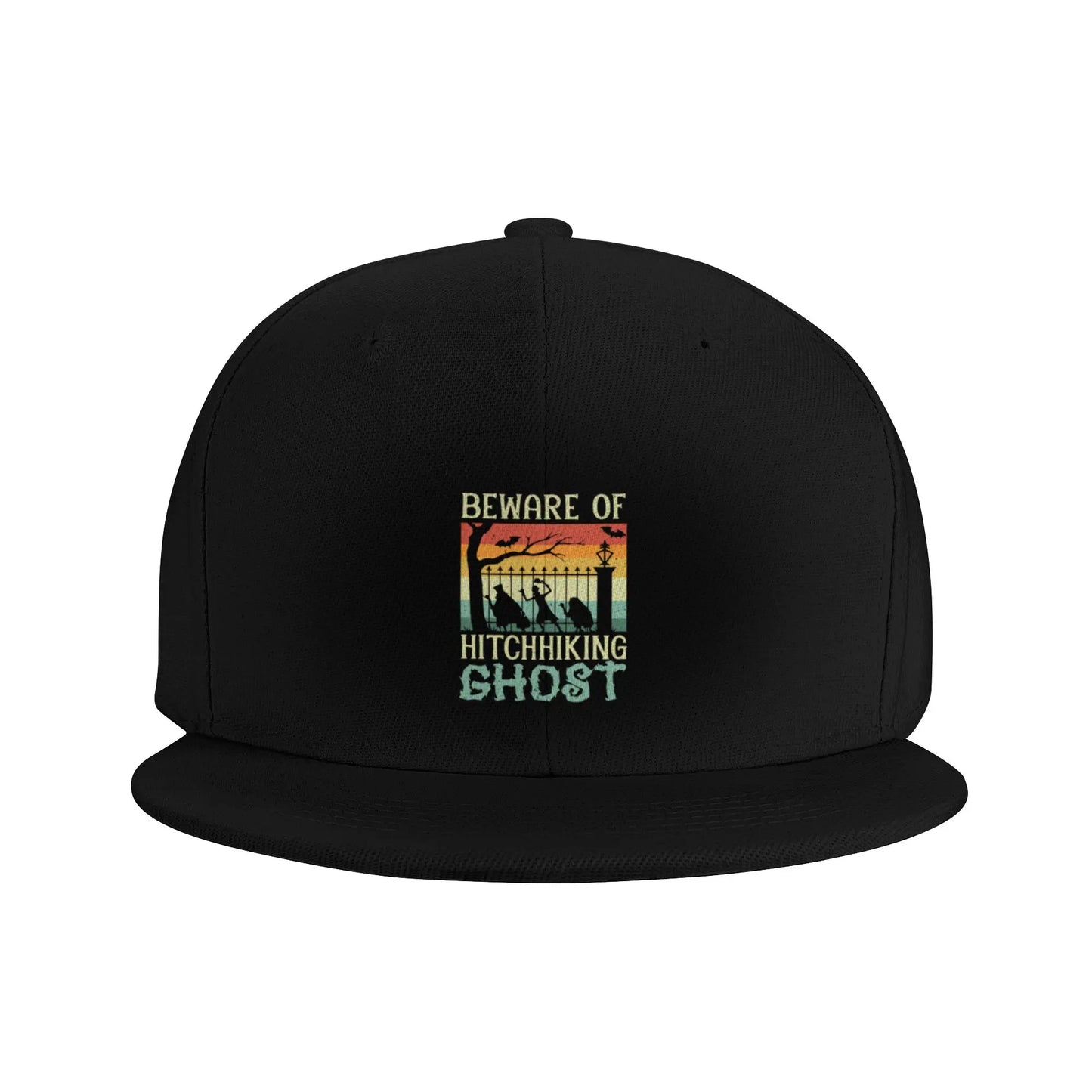 Hitchhiking Ghost Halloween Snapback Cap