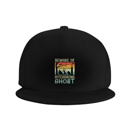 Hitchhiking Ghost Halloween Snapback Cap