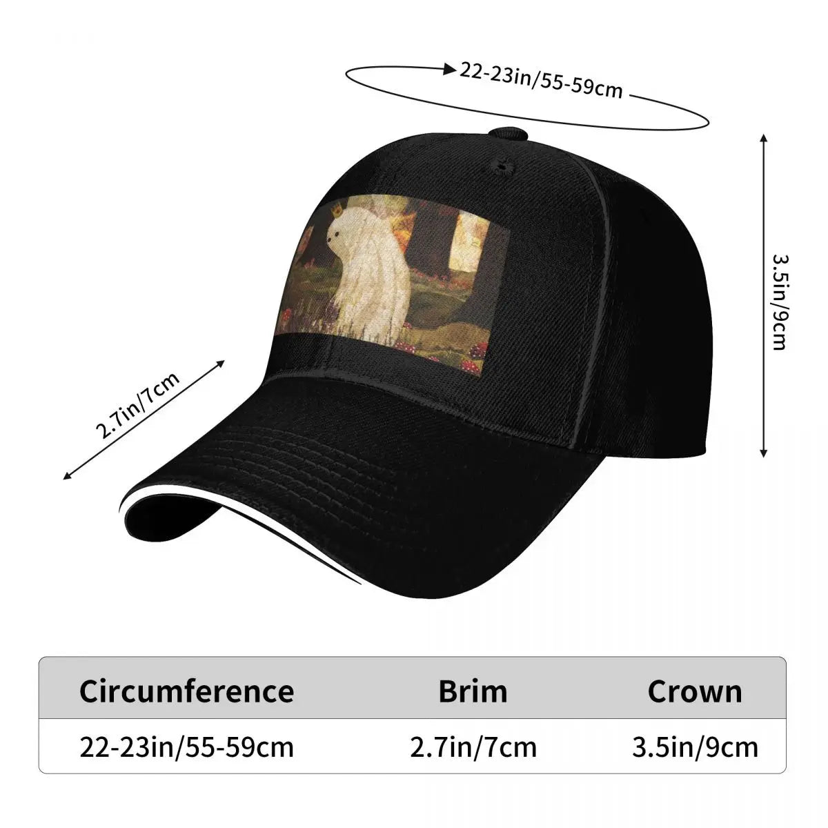 The Mushroom King Casual Baseball Cap