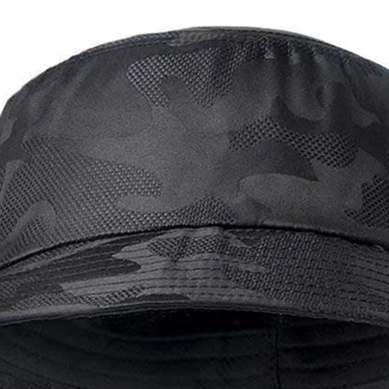 Unisex Camouflage Ventilate Bucket Hats Fishermen Caps Outdoor