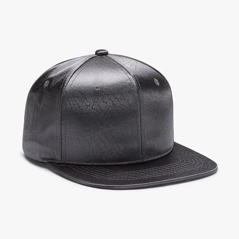 Unisex Solid Color Adjustable Outdoor Hip-Hop Snapback Cap