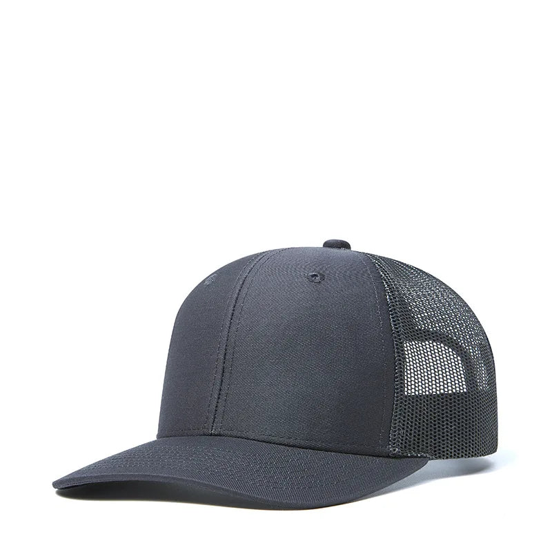 High Quality Mesh Baseball Cap Women Men Summer Cotton Breathable Sunhat