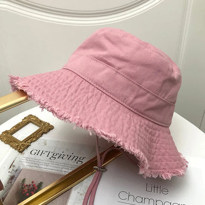Hairy Fisherman Hat Women's Summer Style