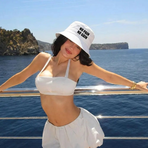 No Pain No Gain Sports Gym Bucket Hat