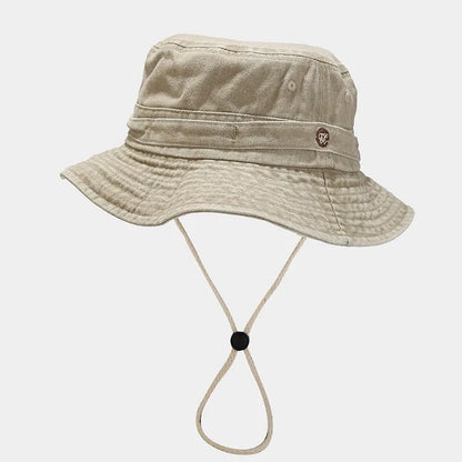 Cotton Solid Color Bucket Hat