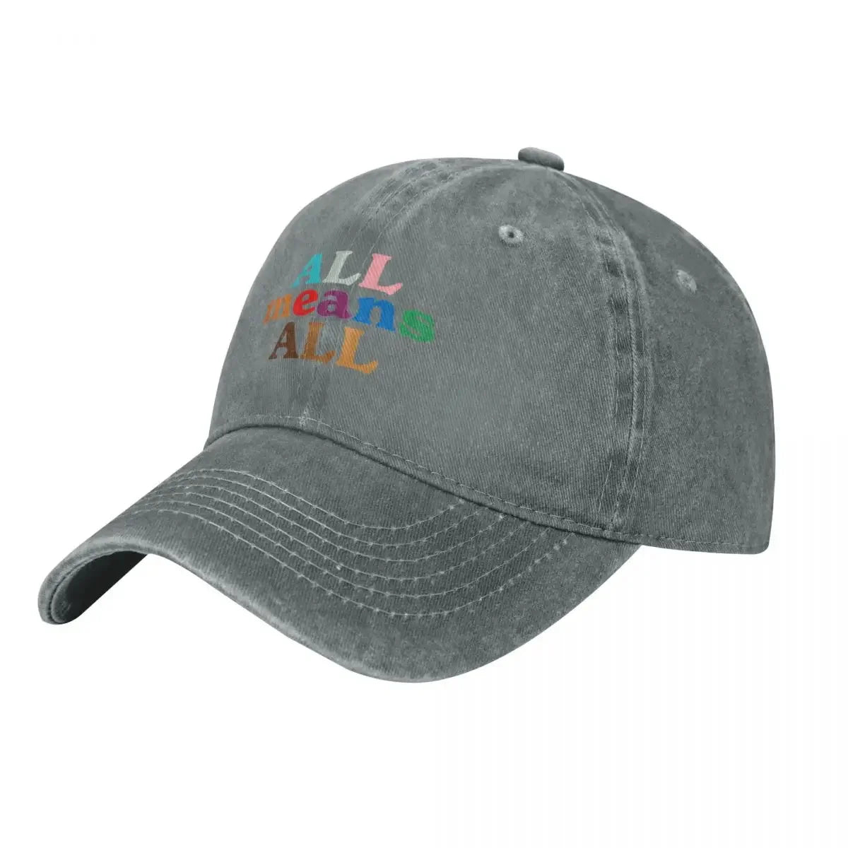 All Means All Inclusion Diversity Baseball Cap