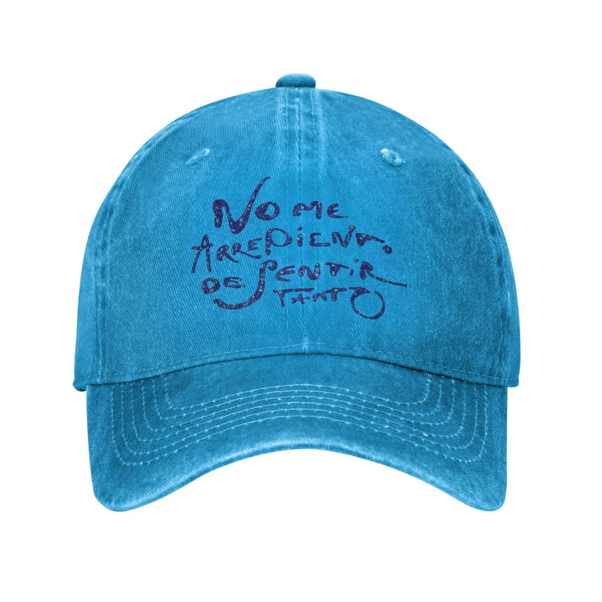 K-Karoled NMADST New Album Distressed Denim Baseball Cap