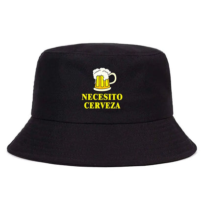 Necesito Cerveza Beer Mug Bucket Hat
