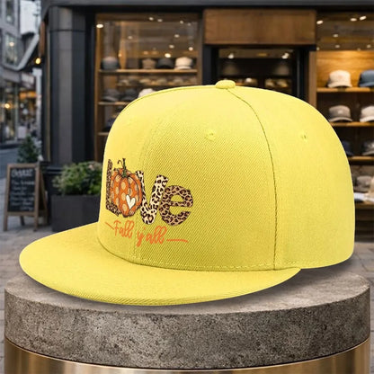 Love Fall Yall Snapback Cap