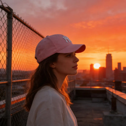 Unisex NY Letter Embroidery Baseball Cap Adjustable
