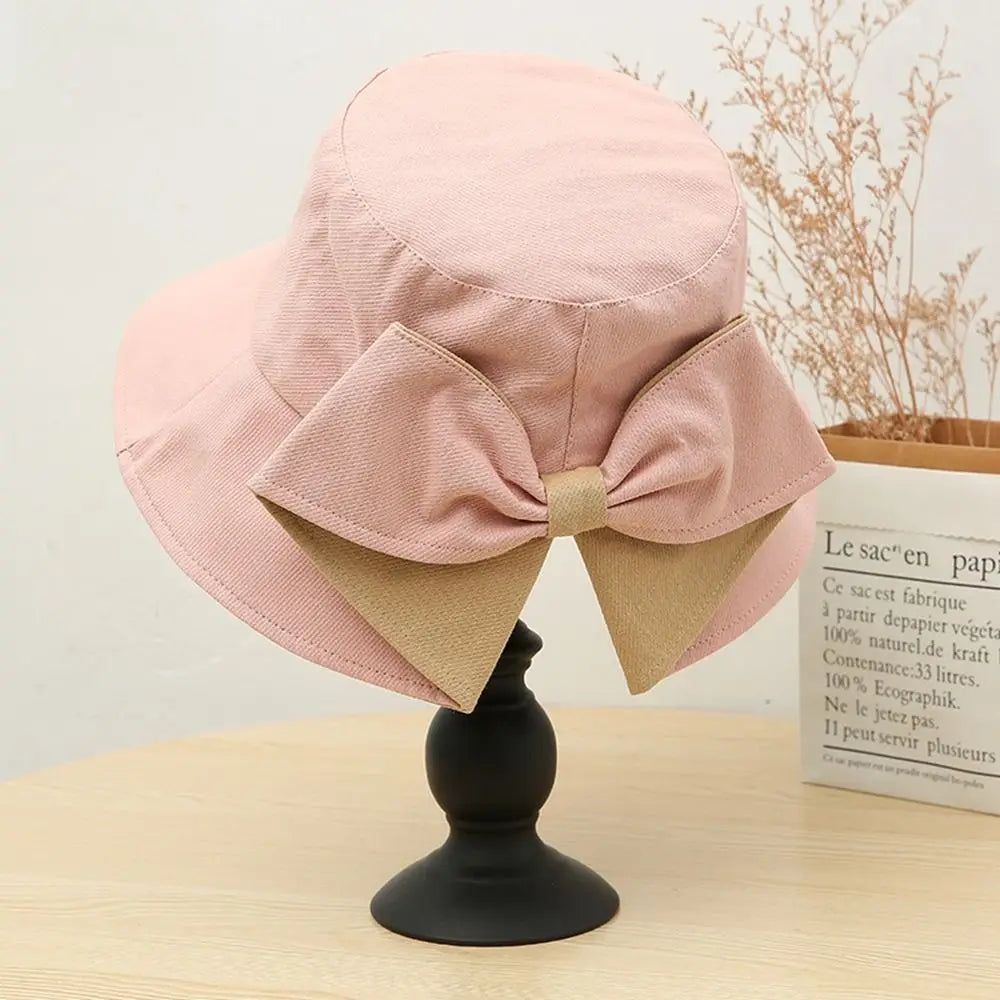 Women Cotton Fabric Cotton Bucket Hats