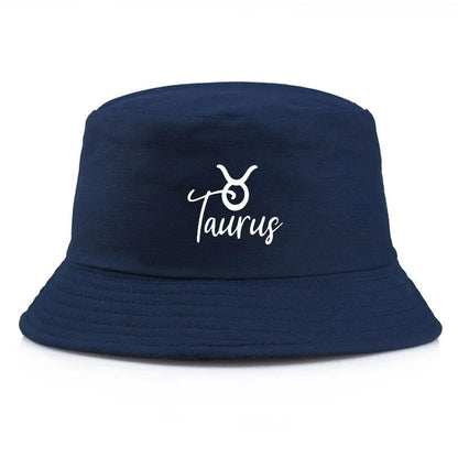 Taurus Zodiac Retro Y2K Vintage Bucket Hat
