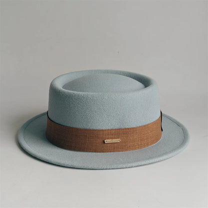 Autumn And Winter Fedora Hat For Women