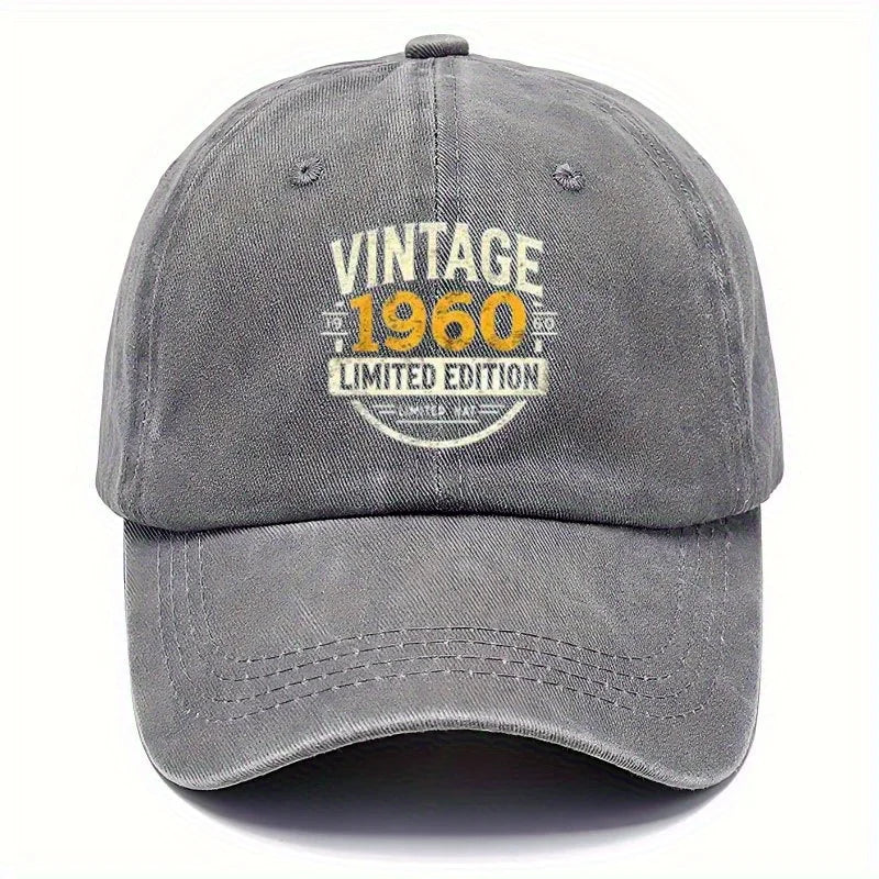 Vintage 1960 Limited Edition Baseball Cap