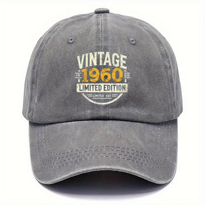 Vintage 1960 Limited Edition Baseball Cap