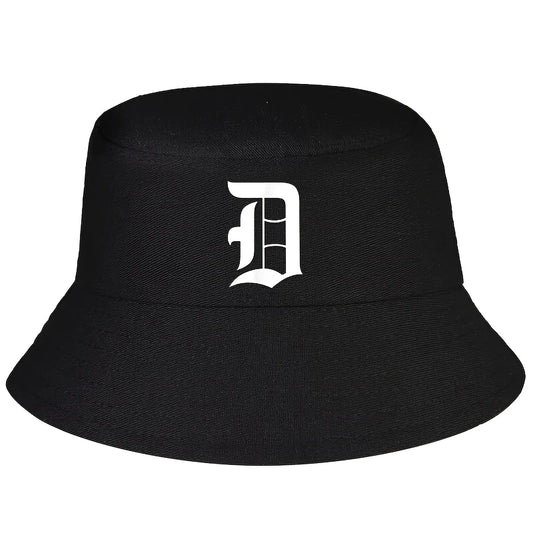 Letter D Old Font Bucket Hat