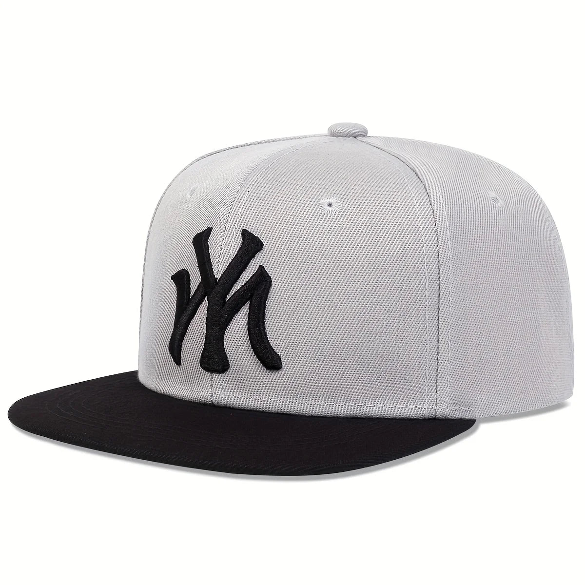 Unisex Letter Embroidered Adjustable Hip-Hop Snapback Cap