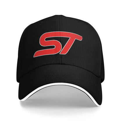 ST Logo Print Baseball Cap Outdoor Travel Sports Adjustable Snapback Cap