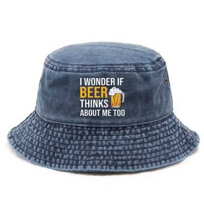 Beer Style Classic Bucket Hat Foldable Beach Cap