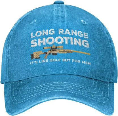 Funny Long Range Shooting Baseball Cap