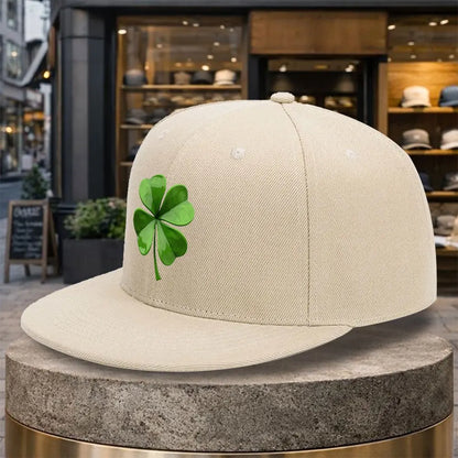 Four Leaf Clover Snapback Cap