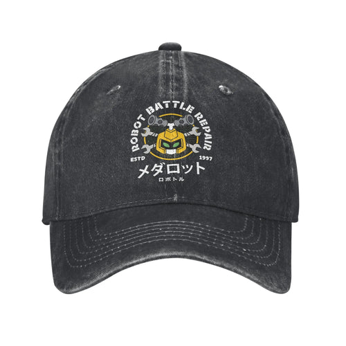 Metabee Medabots Distressed Baseball Cap