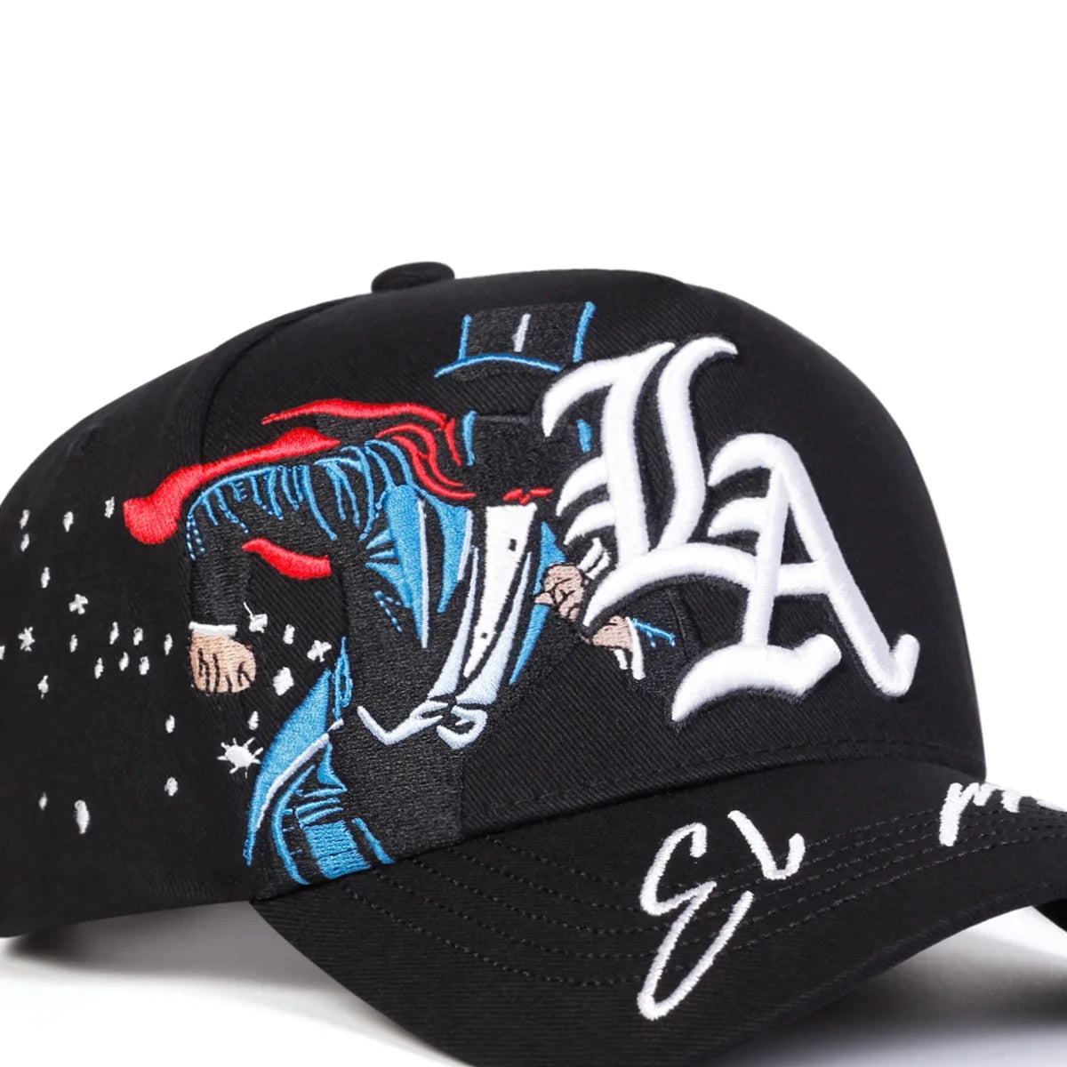 Gothic LA Magician Embroidery Baseball Cap