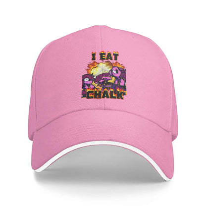 Deltarune I Eat Chalk Casual Snapback Baseball Cap