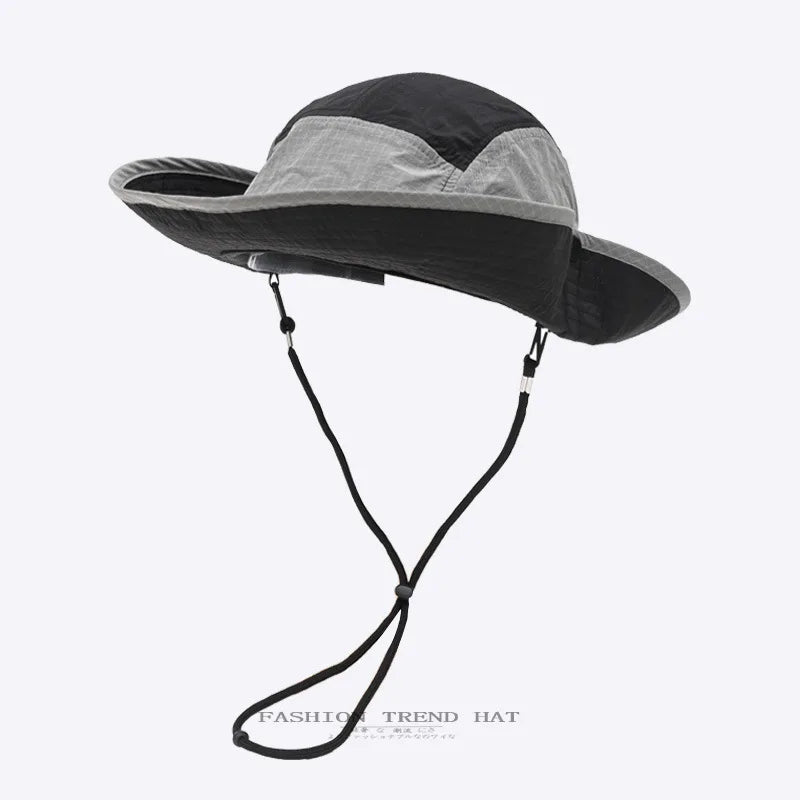 Lightweight Quick-Dry Wide Brim Hiking Bucket Hat