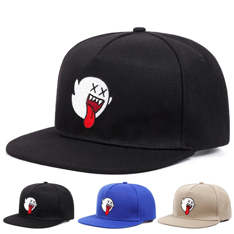 Luxury Cartoon Breathable Hip-Hop Trucker Snapback Cap