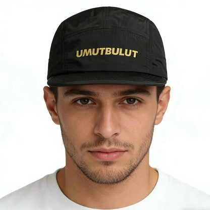 Unisex Solid Color Quick-Dry Flat Brim Snapback Cap