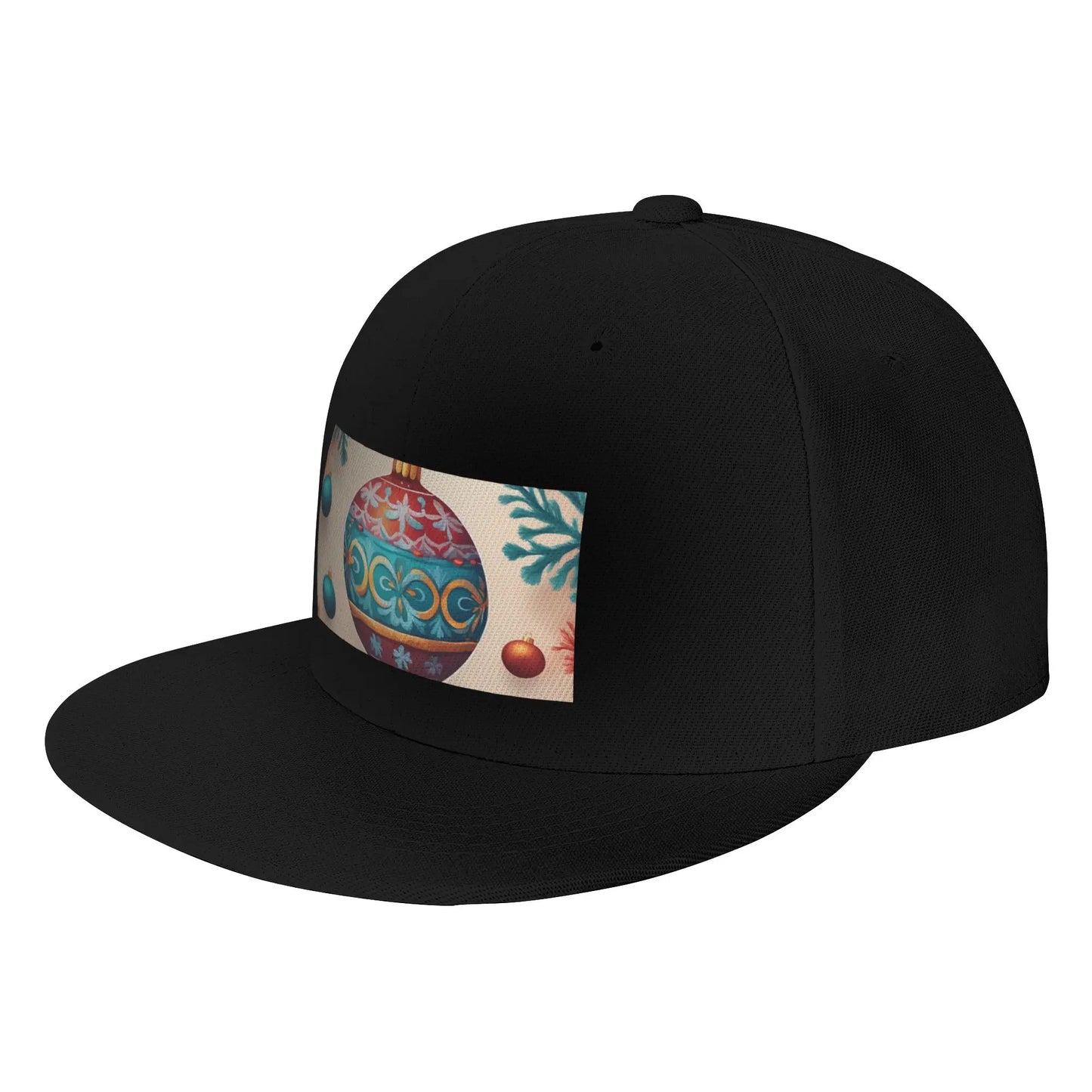 Christmas Ornament Snapback Cap