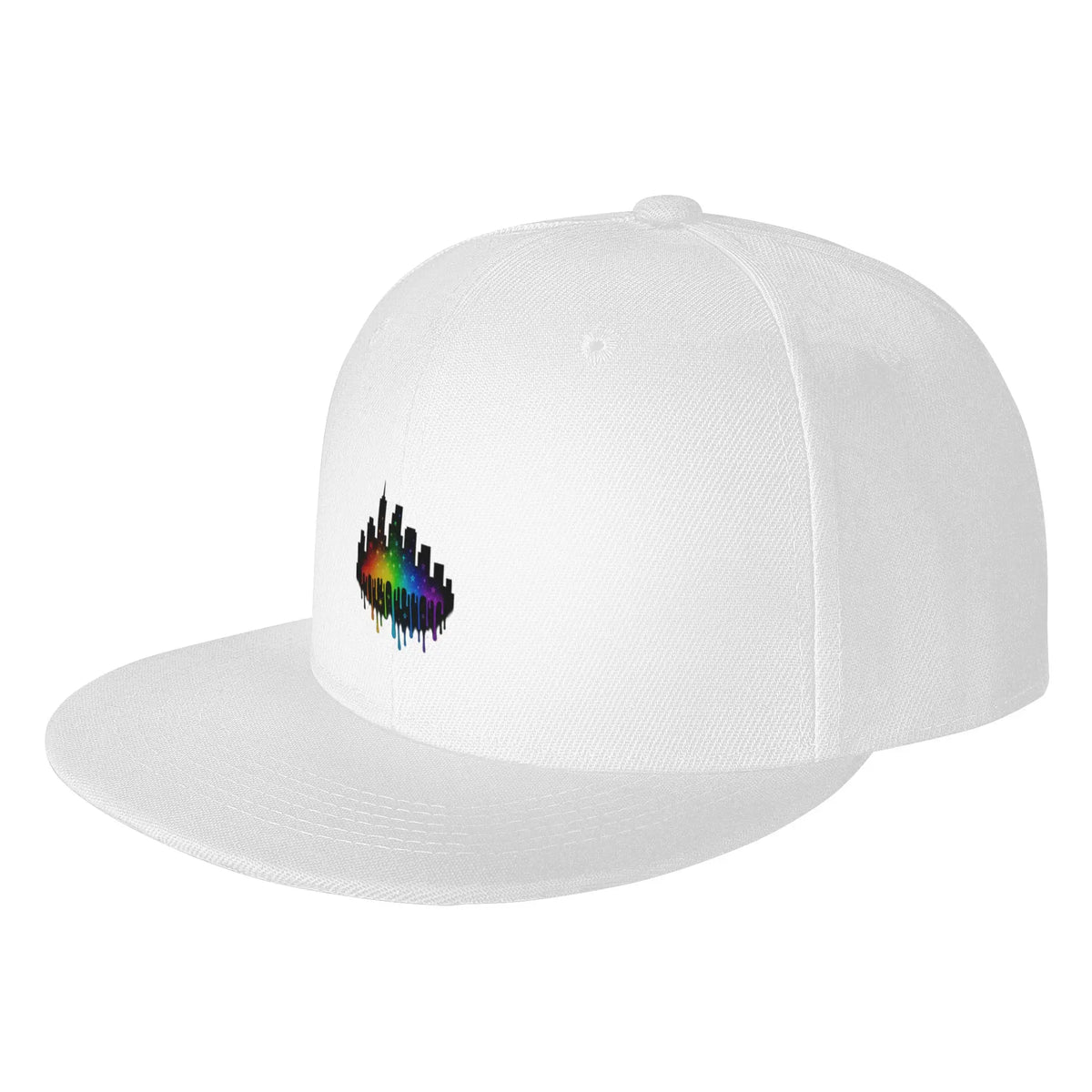 Color Drip City Fashion Snapback Cap