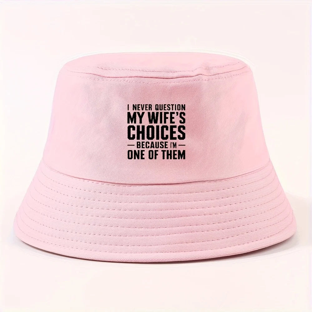 Wife's Choices Foldable Breathable Bucket Hat