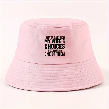 Wife's Choices Foldable Breathable Bucket Hat