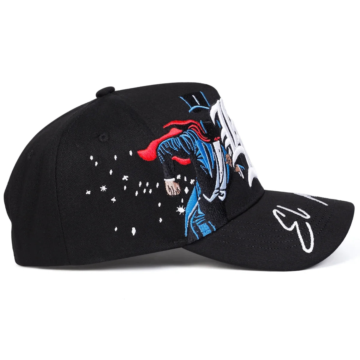 Gothic LA Magician Embroidery Baseball Cap
